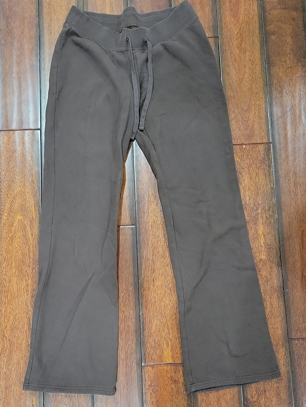 Dark Brown Hollister Fleece Flare Pants